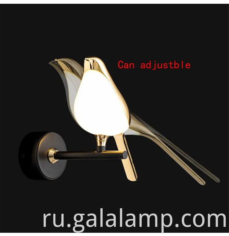 Светодиодная светодиодная лампа с северной сорока